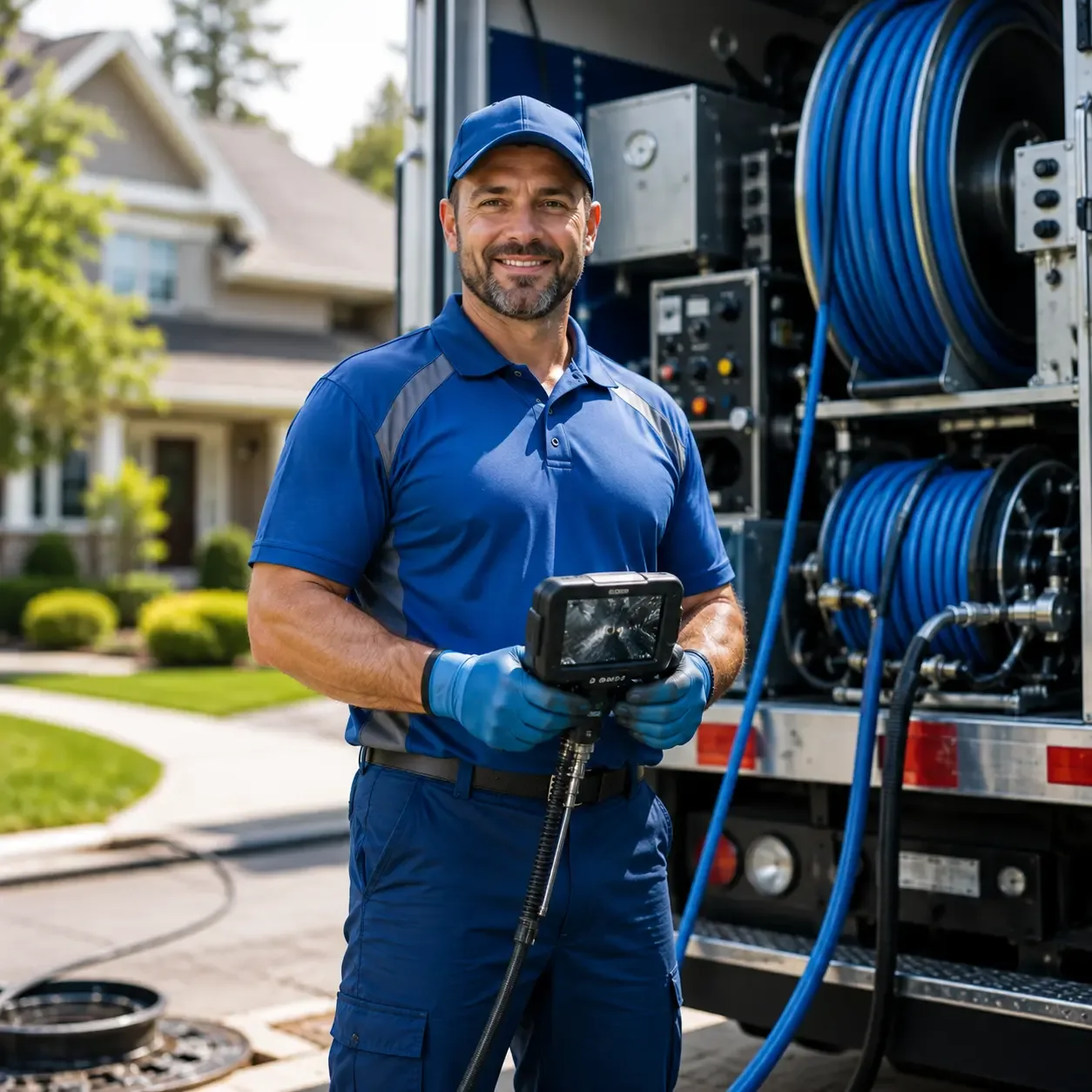Local outdoor drain cleaning specialists in Upland, NE